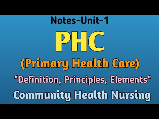 Phc Units